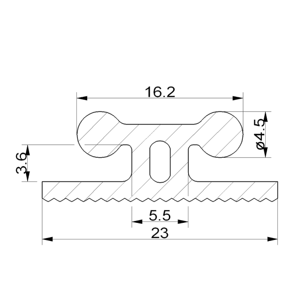 Coupler for an aluminium profile - Kabat Tyre | Polský výrobce pneumatik a duší