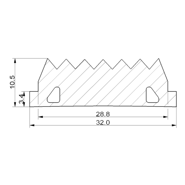 Gasket used for joinery sills ALU - Kabat Tyre | Polský výrobce pneumatik a duší