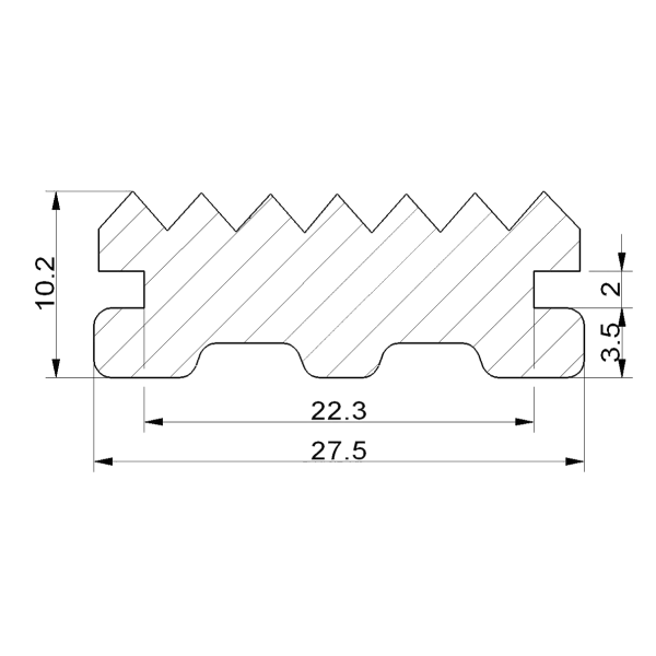 Gasket used for joinery sills ALU - Kabat Tyre | Польский производитель шин и труб